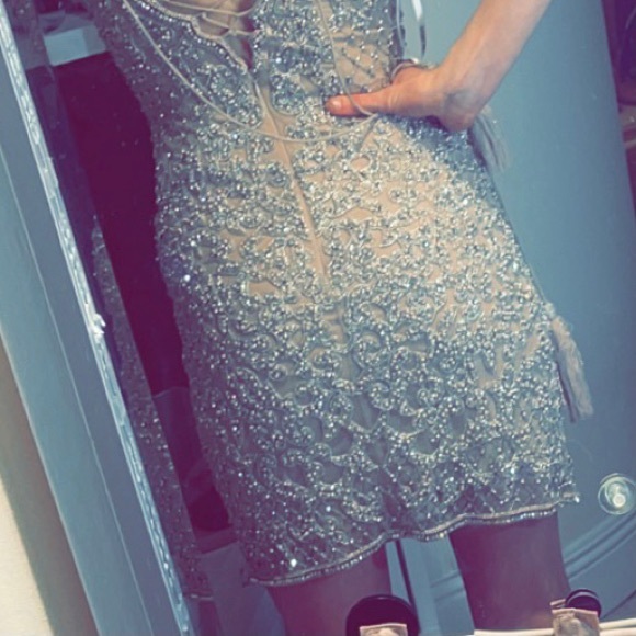 Rhinestone Sherri hill dress from chatta box - Picture 7 of 8